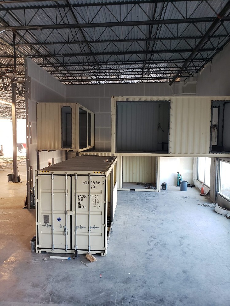 集裝箱廠房施工
